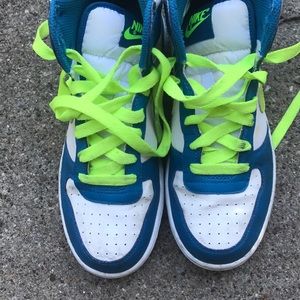 ✨NEON NIKE HIGH TOP SNEAKERS✨